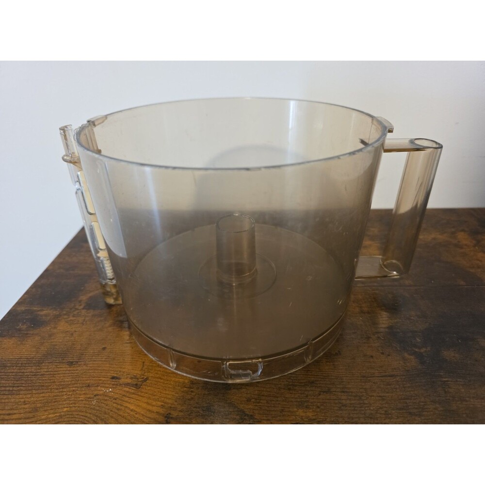 Cuisinart DLC-8 Plus Working Bowl Vintage Food Processor Amber Replacement Part